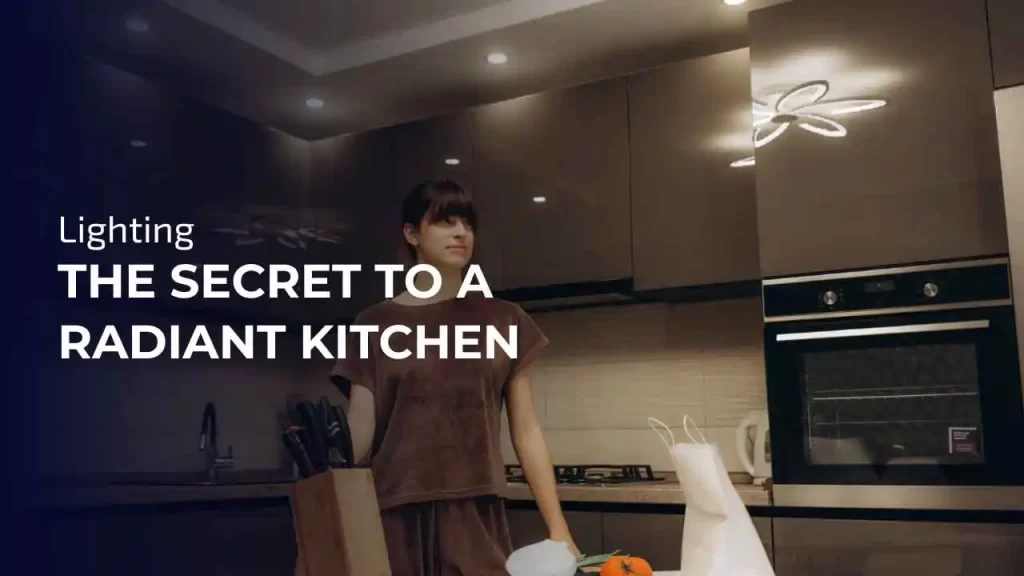Lighting plays a crucial role in showcasing your colorful kitchen